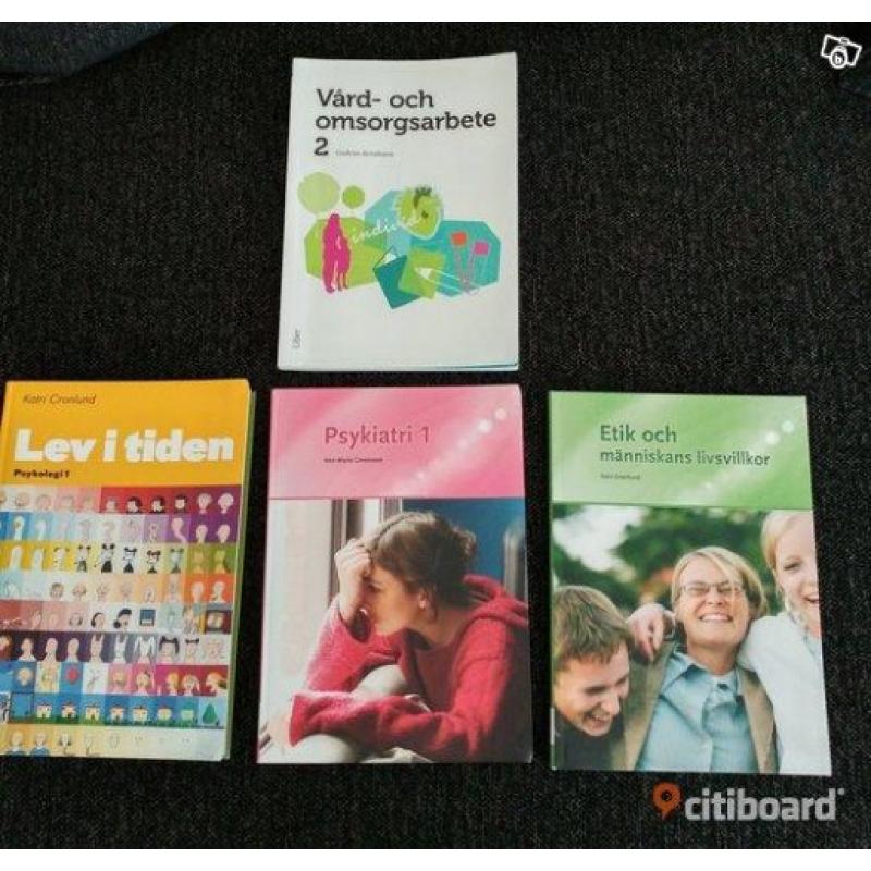 Vård och omsorgsböcker för studenter