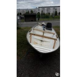 Rodbåt & Motor 4hk