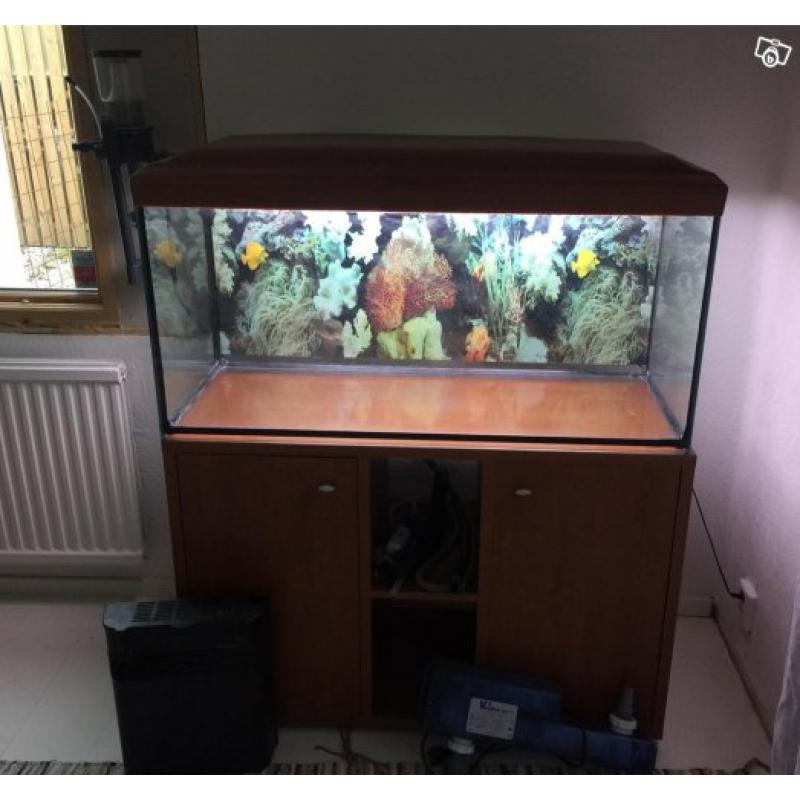 230 L möbel akvarium